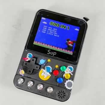 Gambar produk SUP Retro Portable Handheld Console 500 Game 2.8 Inch 128MB RAM - F5