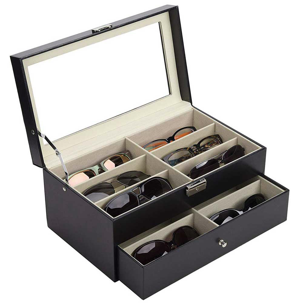 Gambar produk JOCESTYLE Kotak Display Kacamata Eyeglasses Sunglasses Box 12 Slot - SWK78