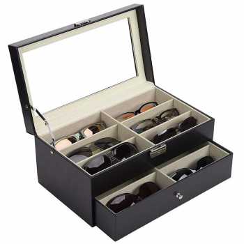 Gambar produk JOCESTYLE Kotak Display Kacamata Eyeglasses Sunglasses Box 12 Slot - SWK78