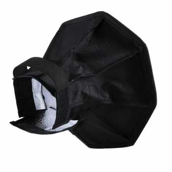 EXSKOF Kamera Flash Diffuser Softbox Octagonal Universal Foldable 20cm - EXS-20 Gambar produk EXSKOF Kamera Flash Diffuser Softbox Octagonal Universal Foldable 20cm - EXS-20