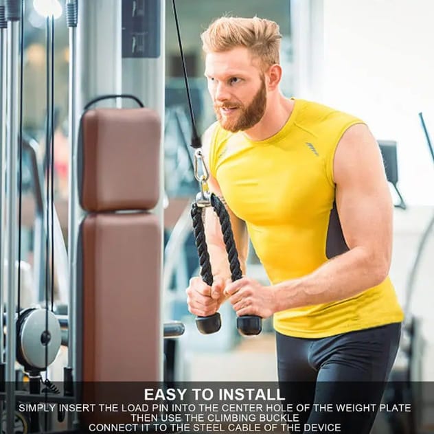 JBryant Katrol Fitness Gym Pulley Cable Machine Arm Bicep 2M - J3114 Gambar produk JBryant Katrol Fitness Gym Pulley Cable Machine Arm Bicep 2M - J3114