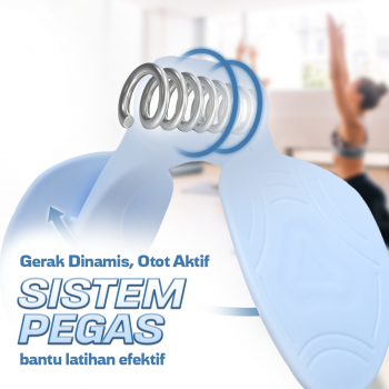Gambar produk AIXI Hip Trainer Alat Fitness Senam Kegel Counter Kalori Versi Baterai - AX36