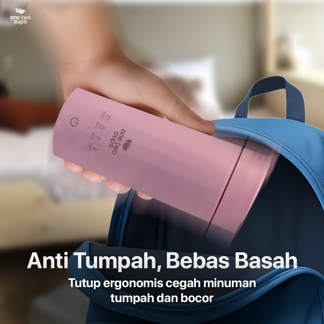 One Two Cups Botol Minum Termos Elektrik Thermal 475ml 300W - HC-302 Gambar produk One Two Cups Botol Minum Termos Elektrik Thermal 475ml 300W - HC-302