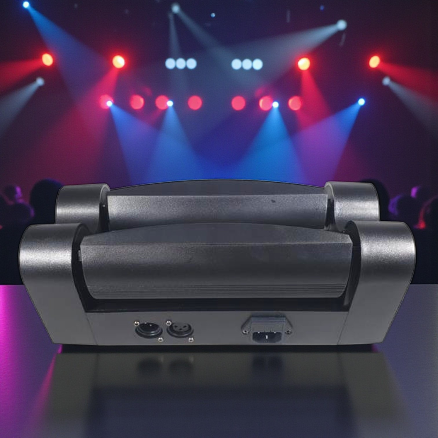 JUNHE Lampu Sorot LED Spider Spotlight RGBW Moving Head DMX512 40W - JH-40 Gambar produk JUNHE Lampu Sorot LED Spider Spotlight RGBW Moving Head DMX512 40W - JH-40