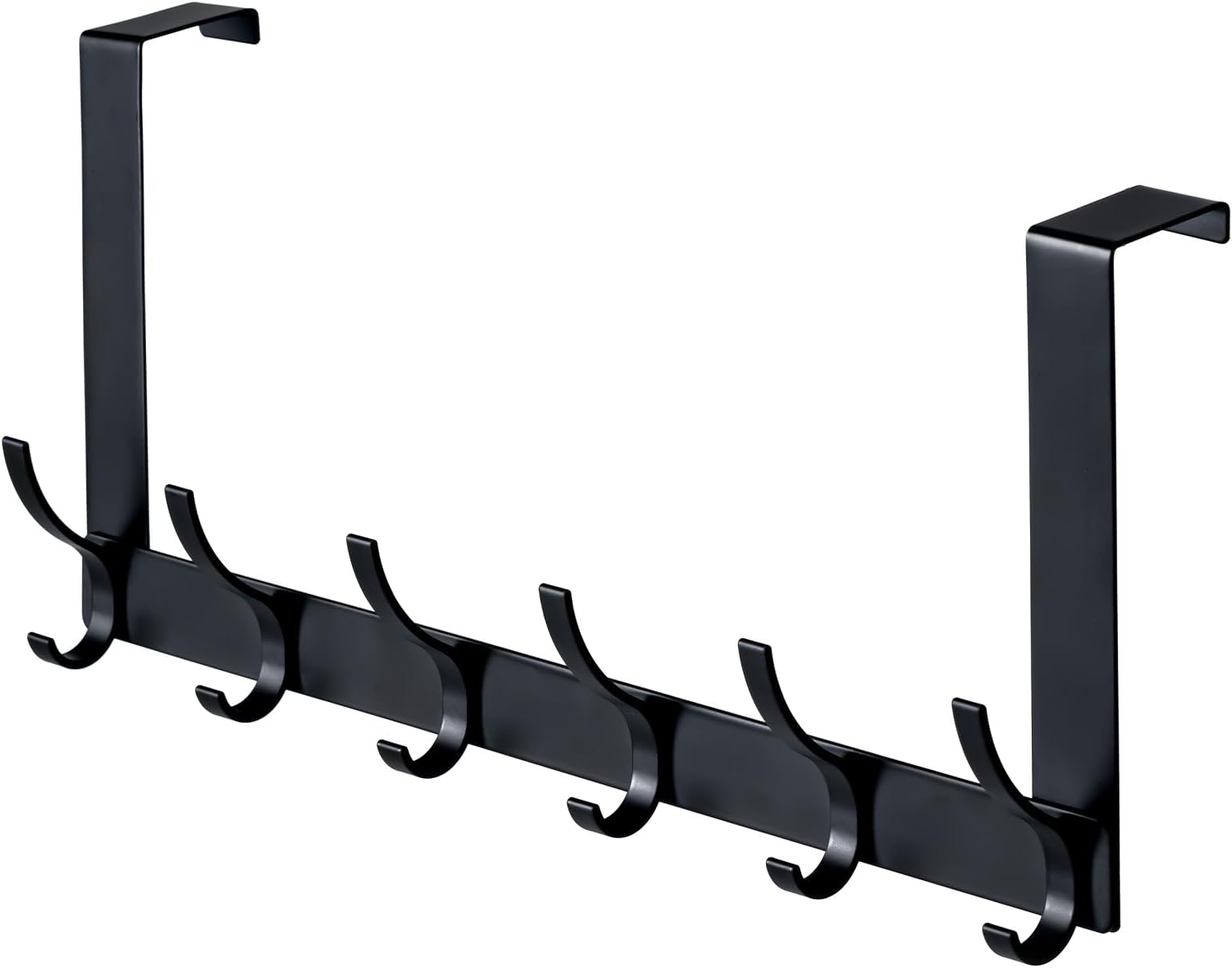 FMB Gantungan Baju Belakang Pintu Organizer Rack 6 Hook - INU99 Gambar produk FMB Gantungan Baju Belakang Pintu Organizer Rack 6 Hook - INU99