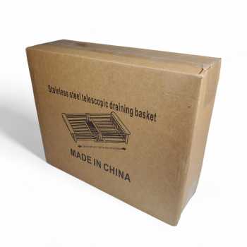 Gambar produk HERKE Rak Cuci Piring Buah Sayur Wastafel Retractable Stainless Steel - HR-29