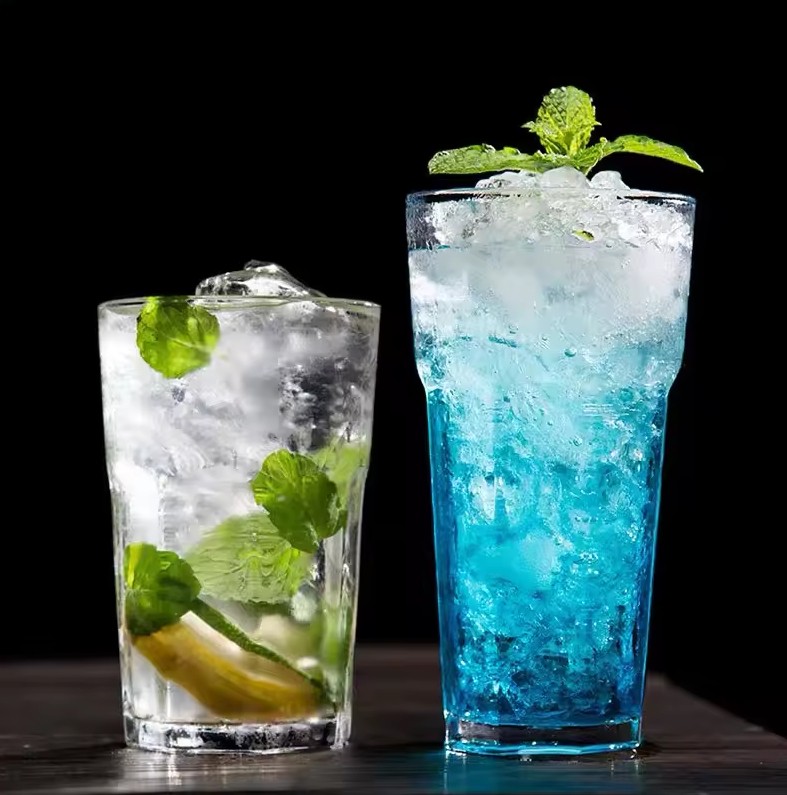 Senno Gelas Kaca Transparan Tahan Panas Kopi Teh Octagonal Drink Glass 375ml - SN501 Gambar produk Senno Gelas Kaca Transparan Tahan Panas Kopi Teh Octagonal Drink Glass 375ml - SN501