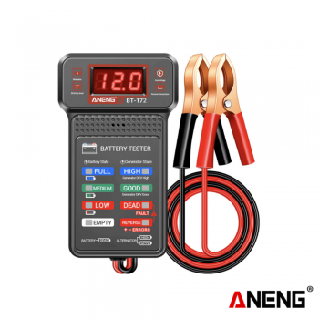 ANENG Tester Aki Mobil Digital Car Battery Indicator 12V with Clamp - BT172