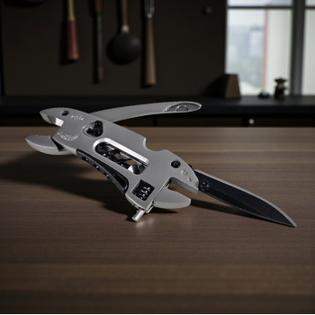 KNIFEZER Kunci Pas Swiss Army Knife Wrench Plier EDC Multifungsi - MPG05 Gambar produk KNIFEZER Kunci Pas Swiss Army Knife Wrench Plier EDC Multifungsi - MPG05