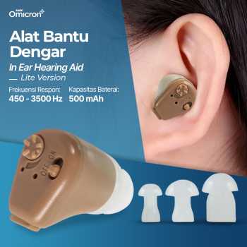 TaffOmicron Alat Bantu Dengar In Ear Hearing Aid - K-88U-Lite