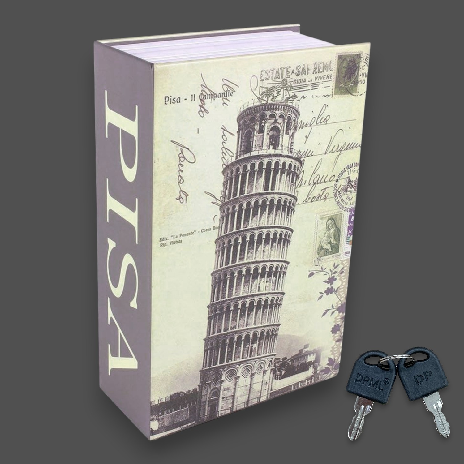 Gambar produk HOMESAFE Kotak Buku Novel Hidden Security Box Book Key Lock Size L - KBS-803