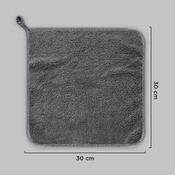 Gambar produk SHUMAI Kain Lap Microfiber Mobil Cleaning Towel Soft High Absorption 30x30cm - SH3
