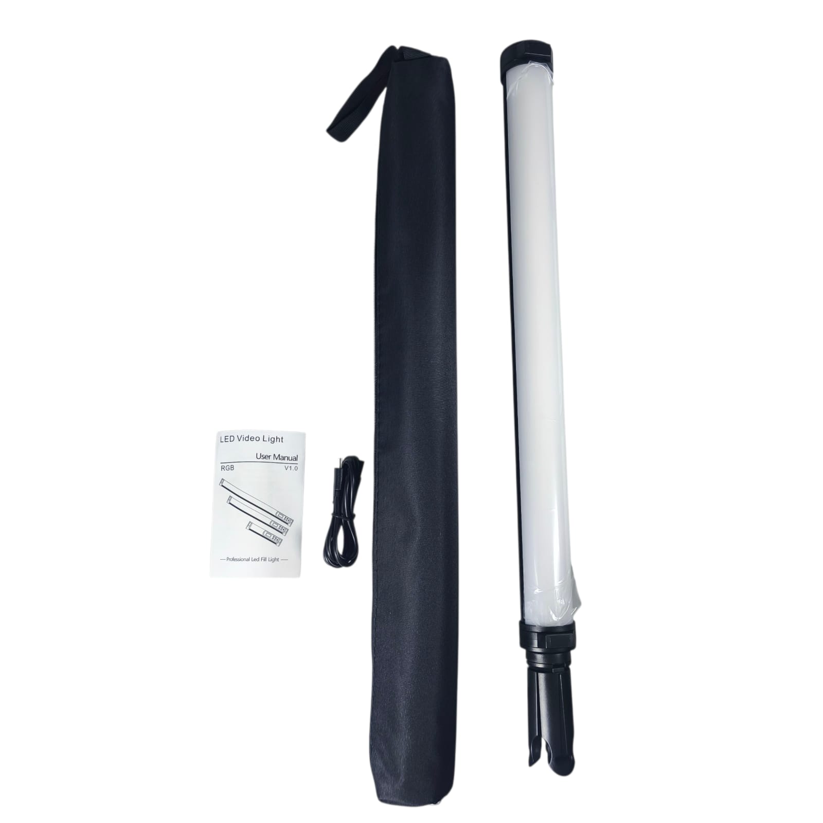 Gambar produk LIYADI Lampu Studio Tube Light Stick Magnetic RGBW OLED 5200mAh 12W - LM42