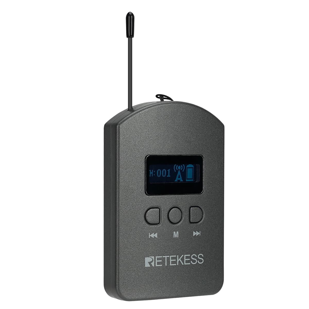 RETEKESS Audio Tour Guide Wireless Transmitter 36 Channel Mic 1900mAh - TT112 Gambar produk RETEKESS Audio Tour Guide Wireless Transmitter 36 Channel Mic 1900mAh - TT112