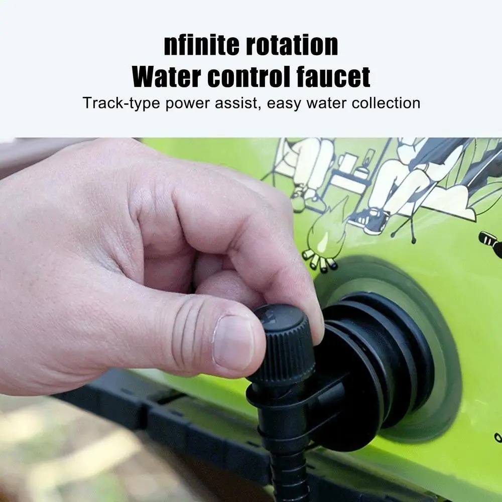 Gambar produk WATORU Kantong Air Minum Lipat Multifungsi Portable Water Bag 8L - W8000