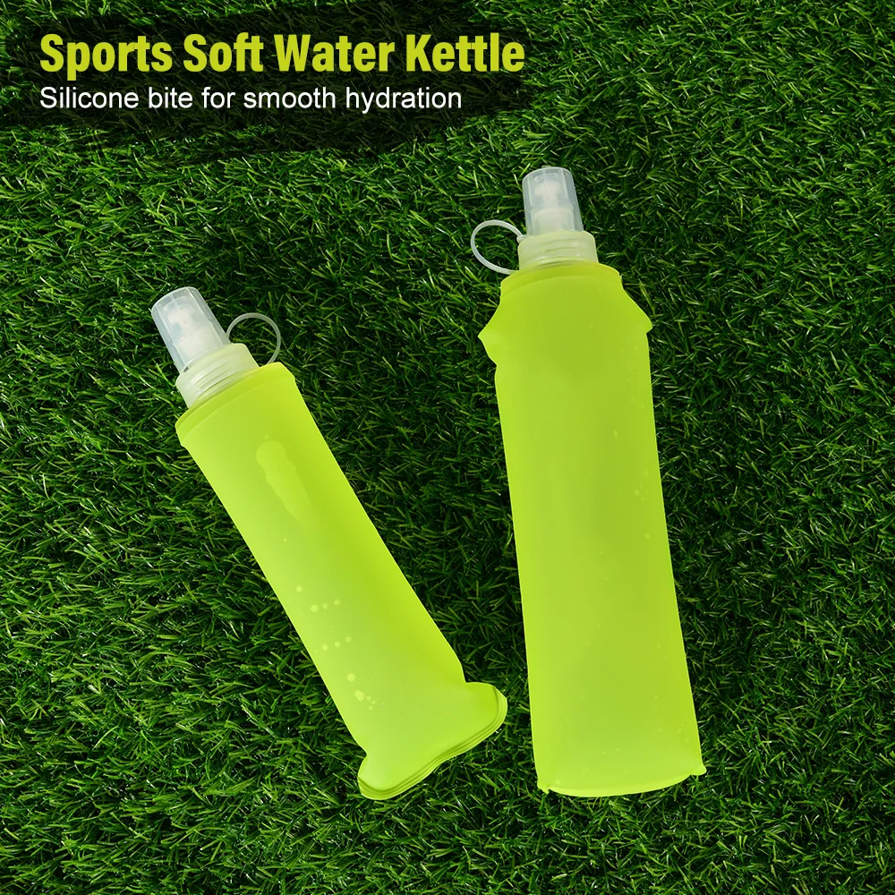 TaffSPORT Botol Minum Soft Flask Foldable Sport Water TPU 500 ml - TF009 Gambar produk TaffSPORT Botol Minum Soft Flask Foldable Sport Water TPU 500 ml - TF009