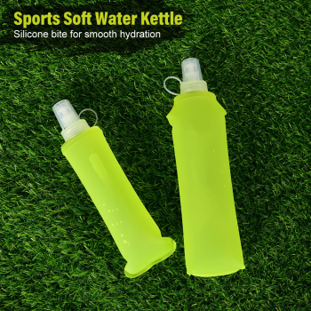 TaffSPORT Botol Minum Soft Flask Foldable Sport Water TPU 500 ml - TF009 Gambar produk TaffSPORT Botol Minum Soft Flask Foldable Sport Water TPU 500 ml - TF009