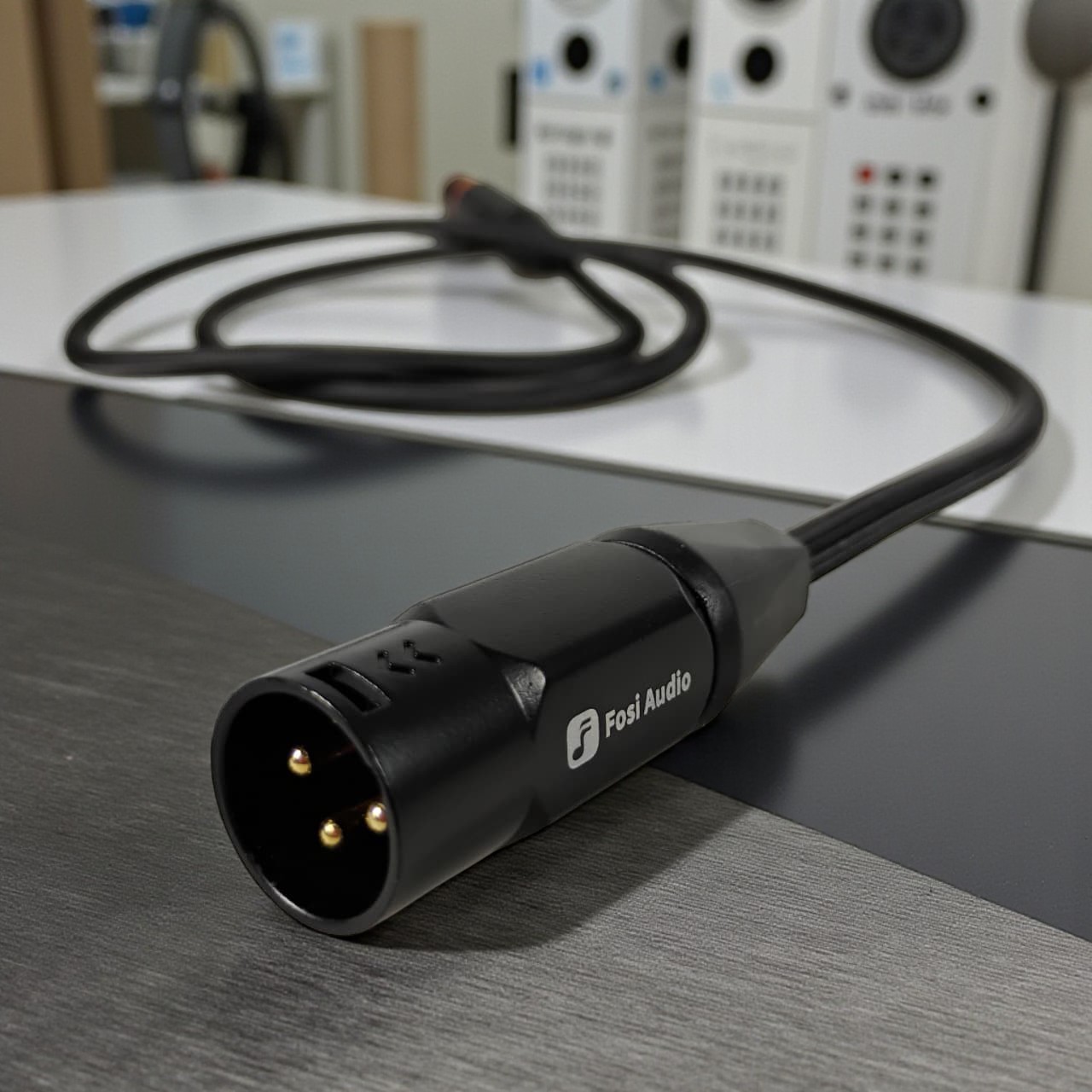 Fosi Audio Kabel XLR Male to Female Audio Amplifier Microphone Braided 1.2M Gambar produk Fosi Audio Kabel XLR Male to Female Audio Amplifier Microphone Braided 1.2M