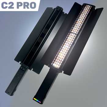 Gambar produk LIYADI Lampu Studio Tube Light Stick RGBW 24 Mode OLED 2600mAh 50W - C2 PRO