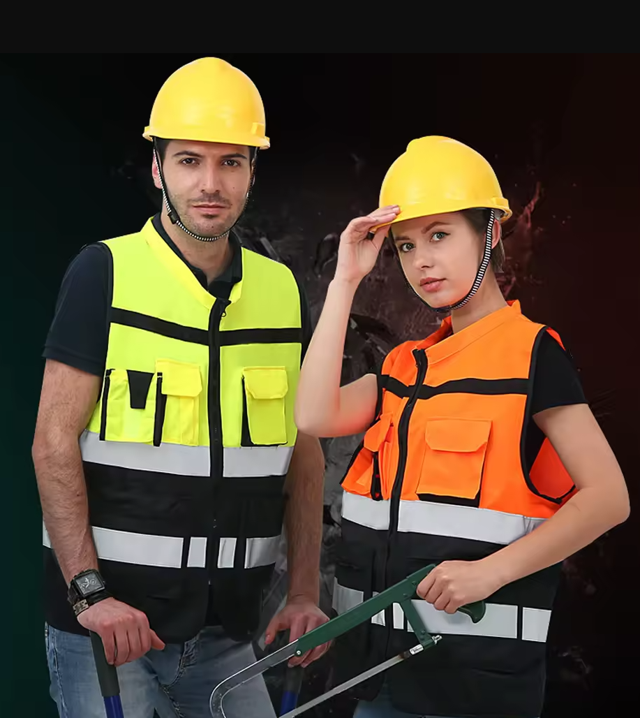 Gambar produk LIKAI Rompi Proyek K3 Safety Vest Reflective High Visibility Polyester XL - 314