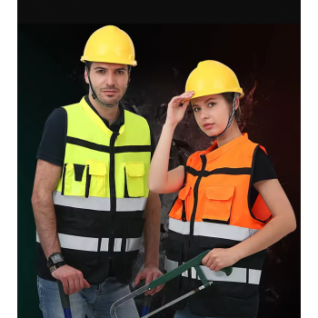 SPARDWEAR Rompi Proyek K3 Safety Vest Reflective High Visibility - 314