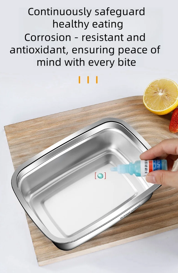 Gambar produk TaffHOME Kotak Makan Anti Tumpah Lunch Bento Box Stainless Steel 201 3200ml - KT273
