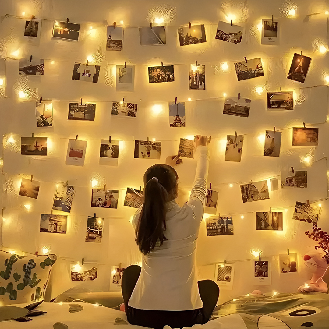 Gambar produk ANBLUB Lampu Hias Tumblr String Lights Clip Waterproof 20 LED 2M - 0606