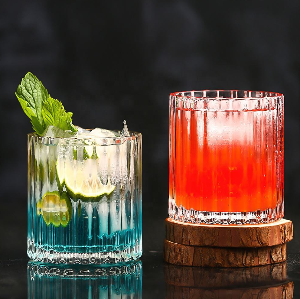 GABYNA Gelas Kaca Anggur Wine Whiskey Cocktail Glass Aesthetic 300ml - GB35 Gambar produk GABYNA Gelas Kaca Anggur Wine Whiskey Cocktail Glass Aesthetic 300ml - GB35