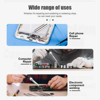 Gambar produk Kesheng Solder Station Adjustable Temperature Anti-Static ESD Safe 60W - S-936B