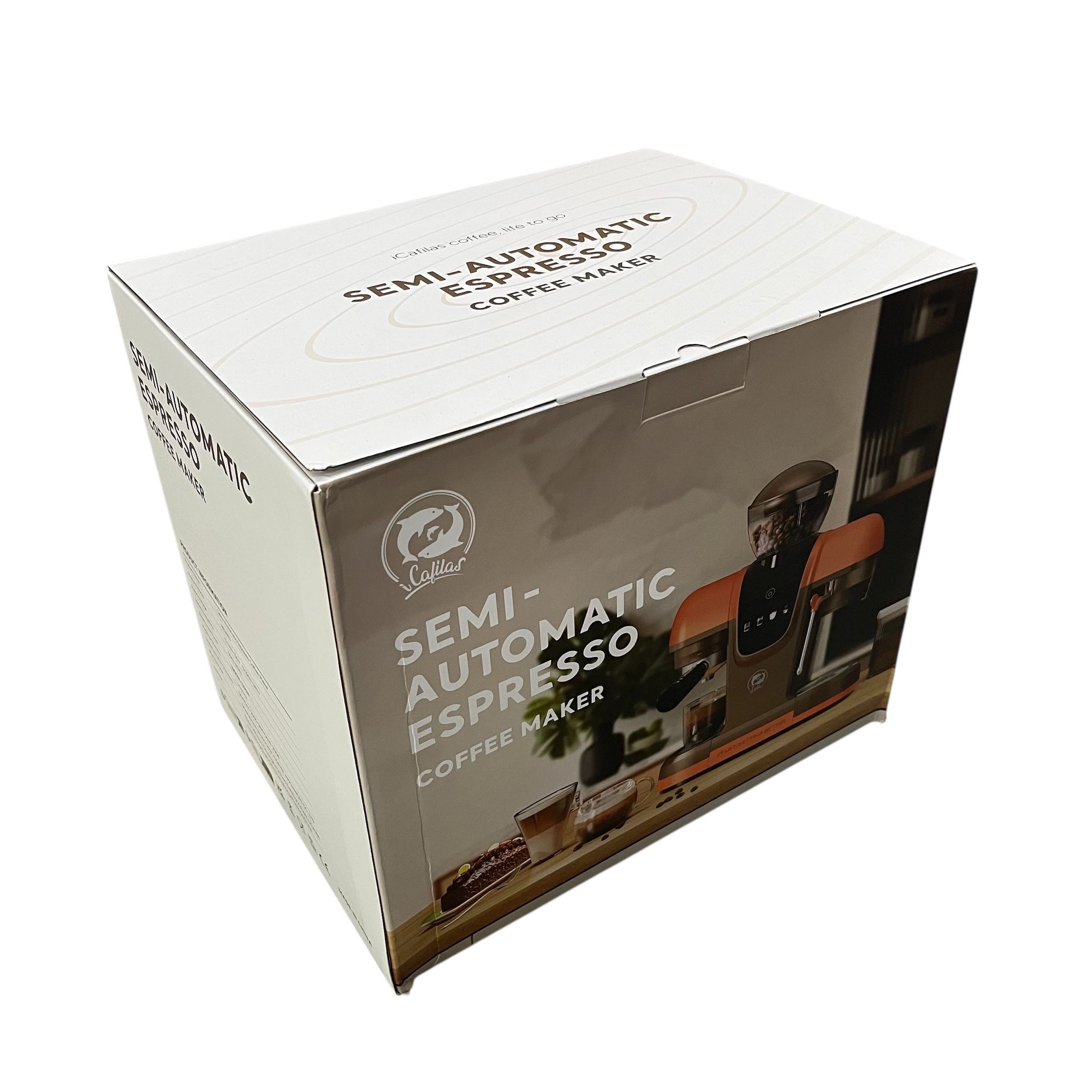 Gambar produk iCafilas Mesin Kopi Espresso Coffee Maker Frothing Grinding 19 Bar - ME2603