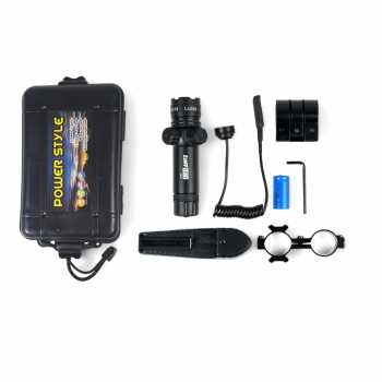 Gambar produk TaffLED Tactical Red Dot Laser Gun Scope with Baterry and Charger - JG-2