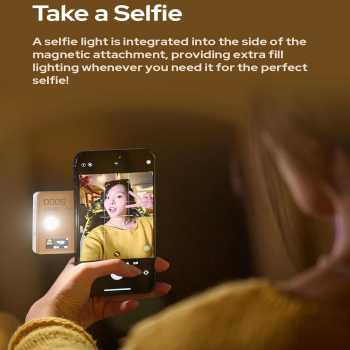 Gambar produk Godox Lampu Fill Light Smartphone Magnetic Power Bank RGBW 4900mAh - MA5R