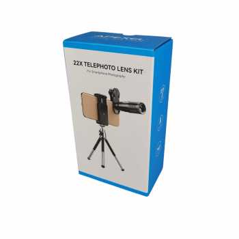 Gambar produk APEXEL Lensa Kamera Telephoto 22x Smartphone with Tripod - APL-22XZJ