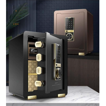 DAY1 Kotak Brankas Dokumen Safe Deposit Box Password Key 38x31x45cm - DA01