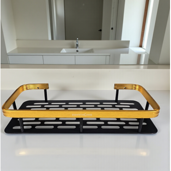 TaffHOME Rak Gantung Kamar Mandi Dapur Organizer Rack Aluminium - CR530 Gambar produk TaffHOME Rak Gantung Kamar Mandi Dapur Organizer Rack Aluminium - CR530