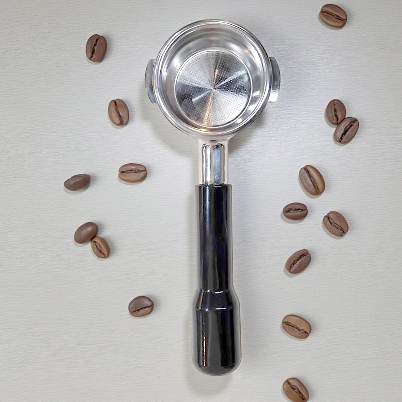 Gambar produk COHINA Non Pressurized Portafilter Stainless Steel 304 58mm Plastik - CHA304B