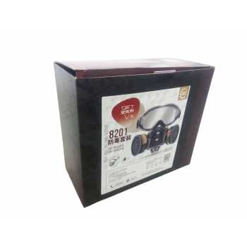 Gambar produk ASL Masker Gas Respirator Full Face with Activated Carbon Filter - 8201