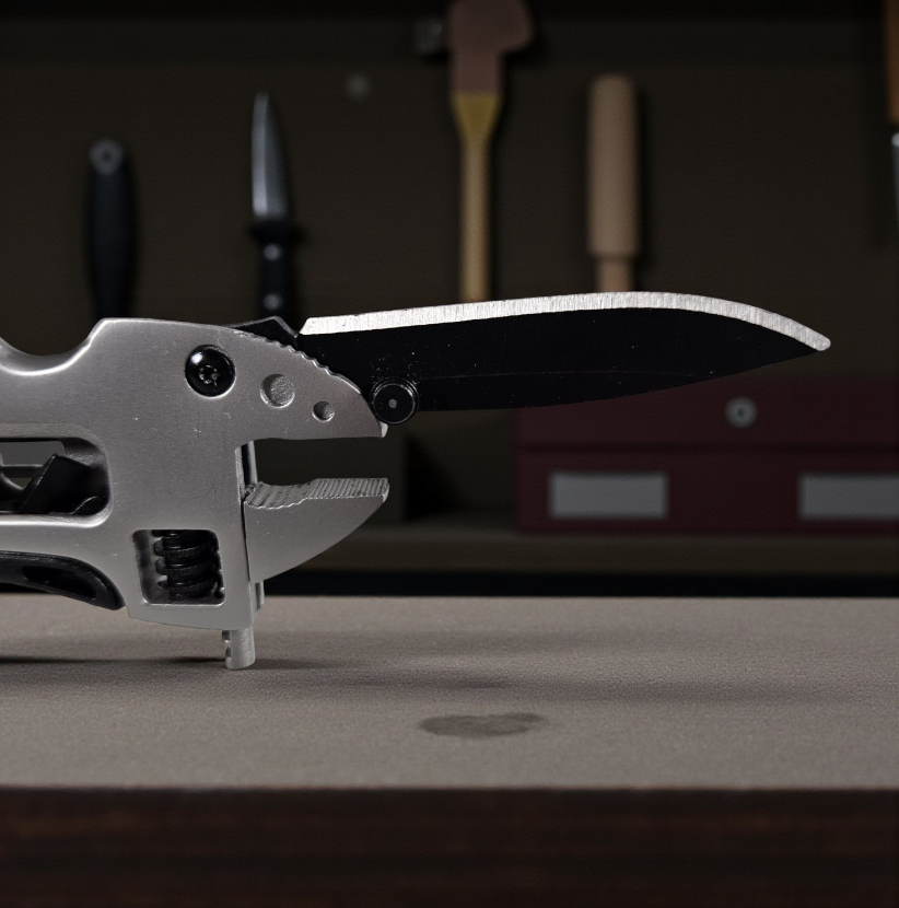 KNIFEZER Kunci Pas Swiss Army Knife Wrench Plier EDC Multifungsi - MPG05 Gambar produk KNIFEZER Kunci Pas Swiss Army Knife Wrench Plier EDC Multifungsi - MPG05