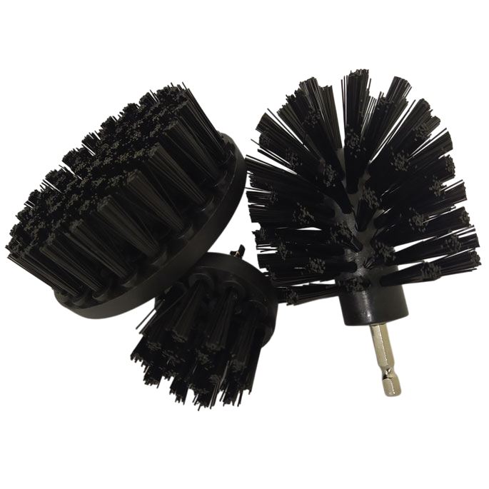 MSHIER Kepala Sikat Bor Poles Mobil Power Cleaning Brush Head 3PCS - DB003B Gambar produk MSHIER Kepala Sikat Bor Poles Mobil Power Cleaning Brush Head 3PCS - DB003B