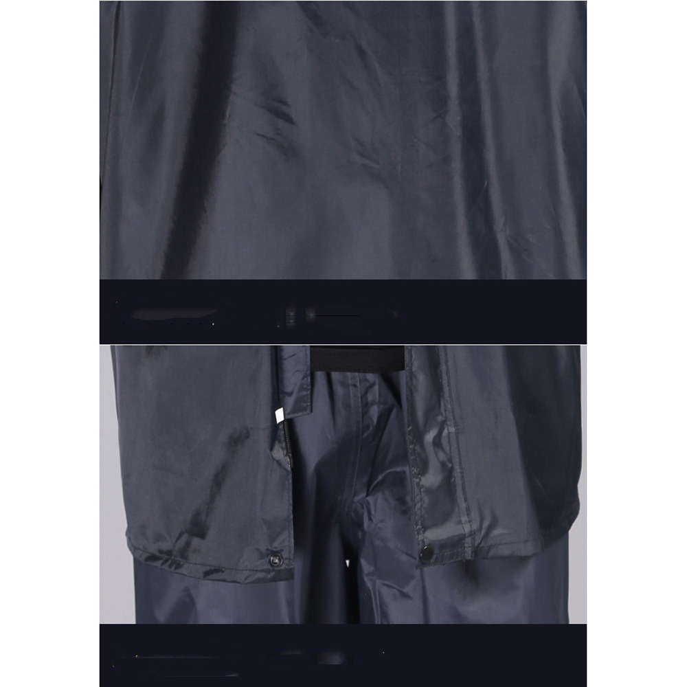 Gambar produk Jas Hujan Model Setelan PVC Raincoat Set XXXXL - T1B