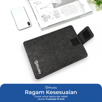 Gambar produk Rhodey Sleeve Case Laptop Felt 12 Inch - DA98