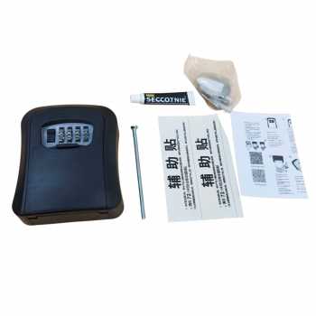 Gambar produk Fangcheng Wall Mount Key Lock Box PVC 4 Digit Password with Dust Cover - FMW-93