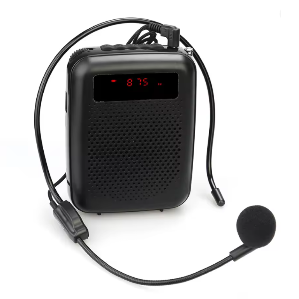 Little Bee Speaker Pinggang Bluetooth Voice Amplifier LED Wired 3W - YW-168U Gambar produk Little Bee Speaker Pinggang Bluetooth Voice Amplifier LED Wired 3W - YW-168U