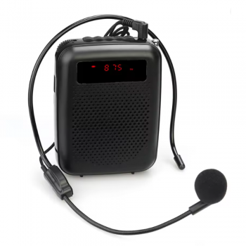 Little Bee Speaker Pinggang Bluetooth Voice Amplifier LED Wired 3W - YW-168U