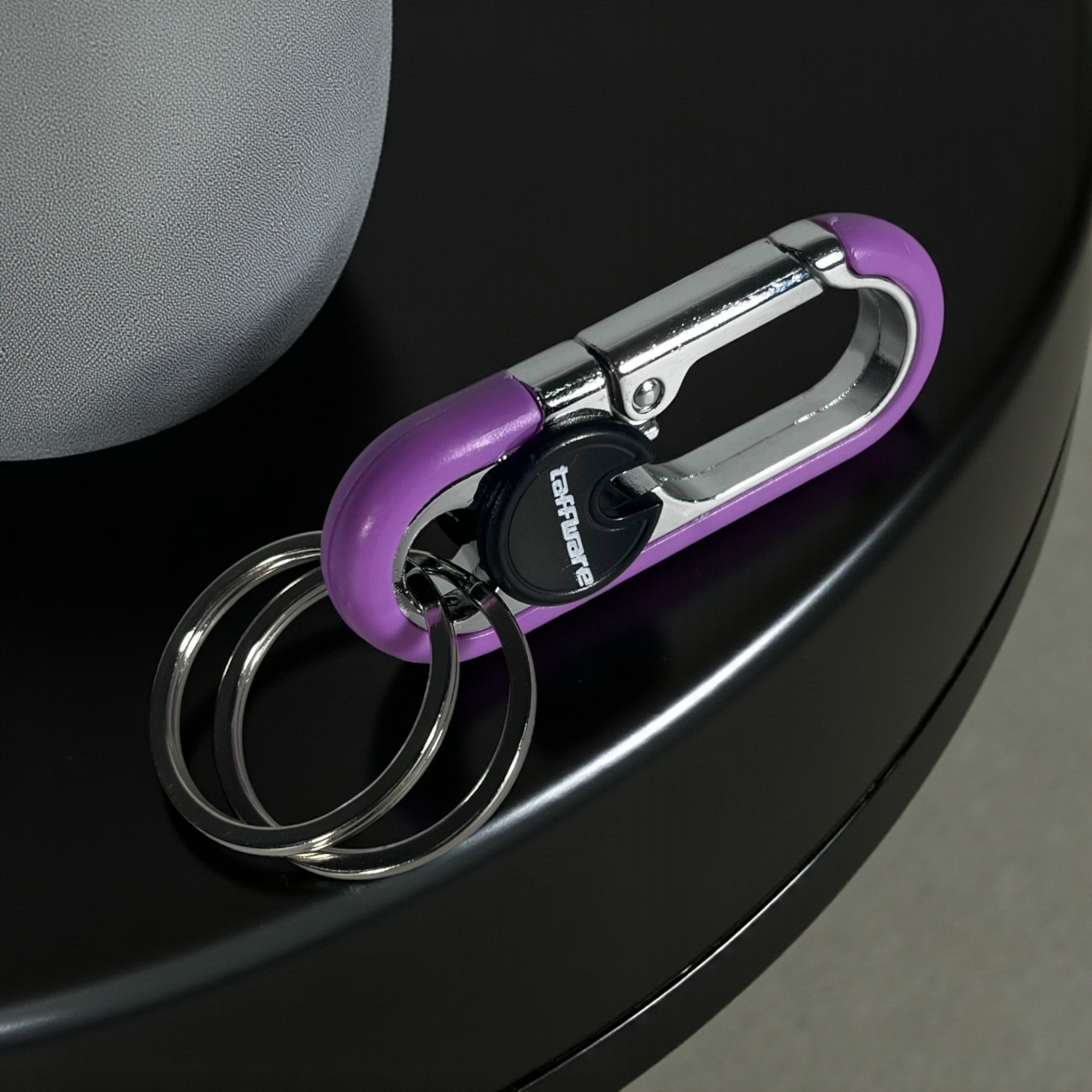 Taffware Gantungan Kunci Carabiner Keychain Clip Stainless Steel - A3746 Gambar produk Taffware Gantungan Kunci Carabiner Keychain Clip Stainless Steel - A3746