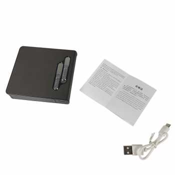 Gambar produk Henda Kotak Rokok 20 Slot dengan Korek Elektrik USB Rechargeable - B02