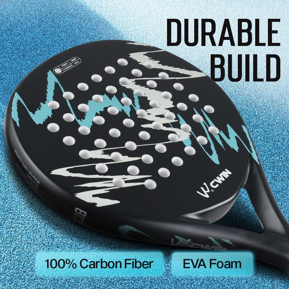 CWIN Raket Padel Round Carbon Fiber 3.6cm Thickness 365g - 4018 Gambar produk CWIN Raket Padel Round Carbon Fiber 3.6cm Thickness 365g - 4018
