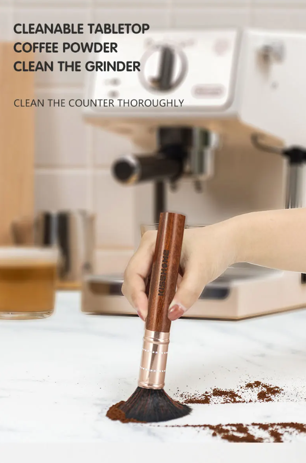 Gambar produk KISSHOME Kuas Pembersih Mesin Espresso Coffee Wooden Brush Cleaning - NA-429