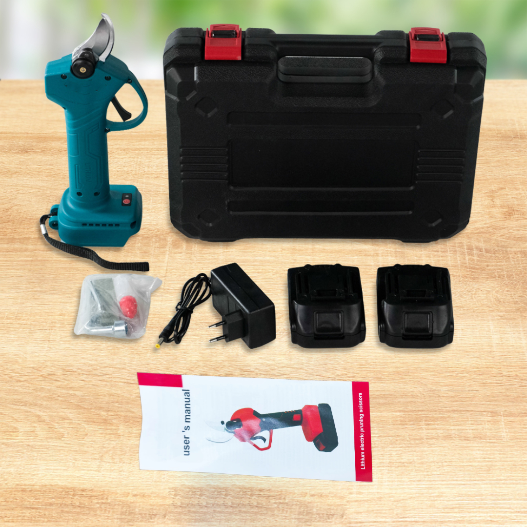 Taffware Gunting Taman Elektrik Pruning Shear Scissors 48Vf 1500mAh - VIO48 Gambar produk Taffware Gunting Taman Elektrik Pruning Shear Scissors 48Vf 1500mAh - VIO48