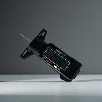 GemRed Alat Ukur Kedalaman Ban Digital Tyre Tread Depth Gauge - QST-601 Gambar produk GemRed Alat Ukur Kedalaman Ban Digital Tyre Tread Depth Gauge - QST-601